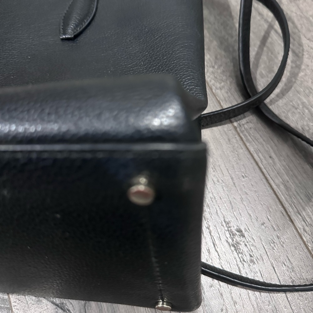 Kate Spade Black Leather Tote Bag - Picture 9 of 10